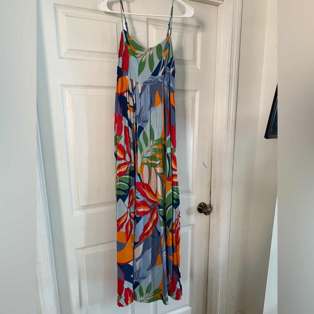 Colorful Floral Maxi Dress